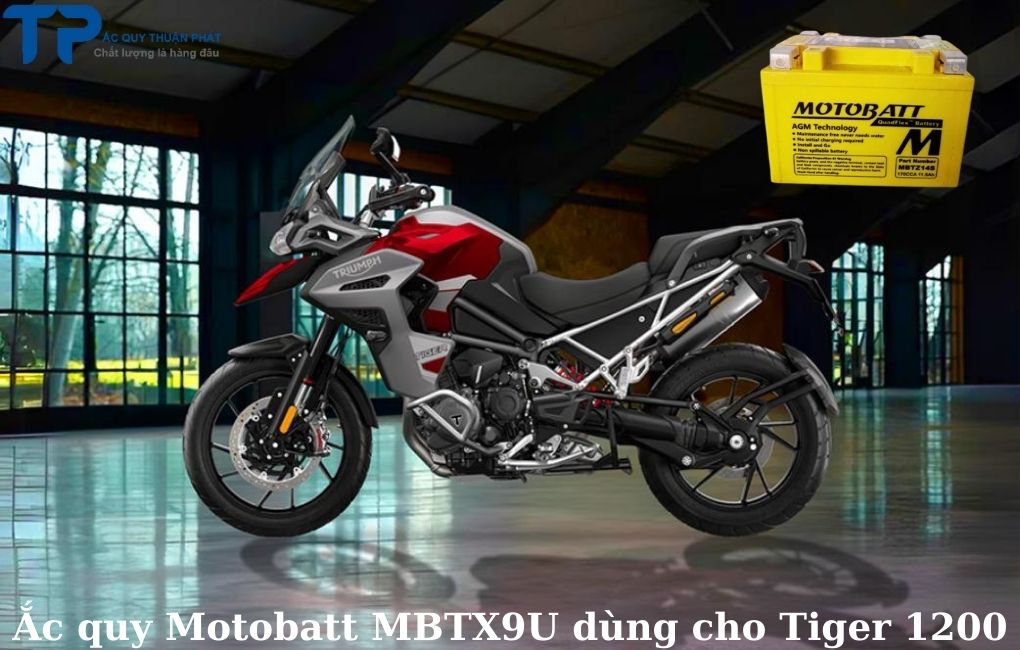 Ắc quy Motobatt MBTX9U dùng cho Tiger 1200