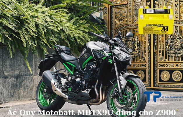 Ắc quy Motobatt MBTX9U dùng cho Kawasaki Z900