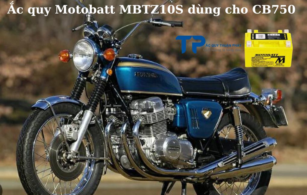 Ắc Quy Motobatt MBTZ10S dùng cho CB750