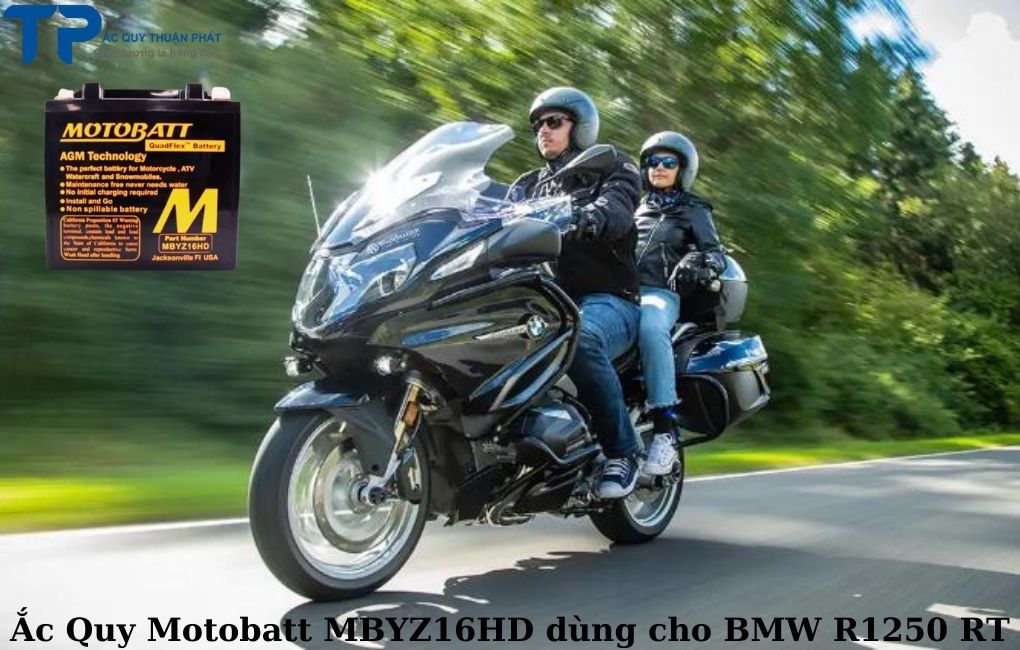 Ắc quy Motobatt MBYZ16HD dùng cho BMW R1250 RT