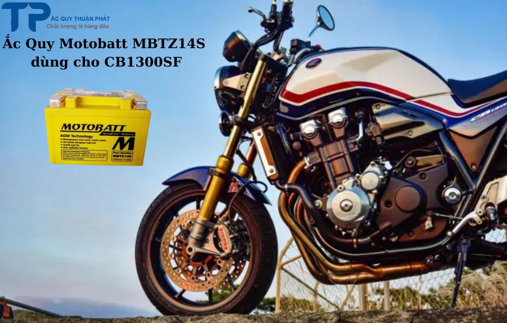 Ắc quy Motobatt MBTZ14S dùng cho CB1300SF