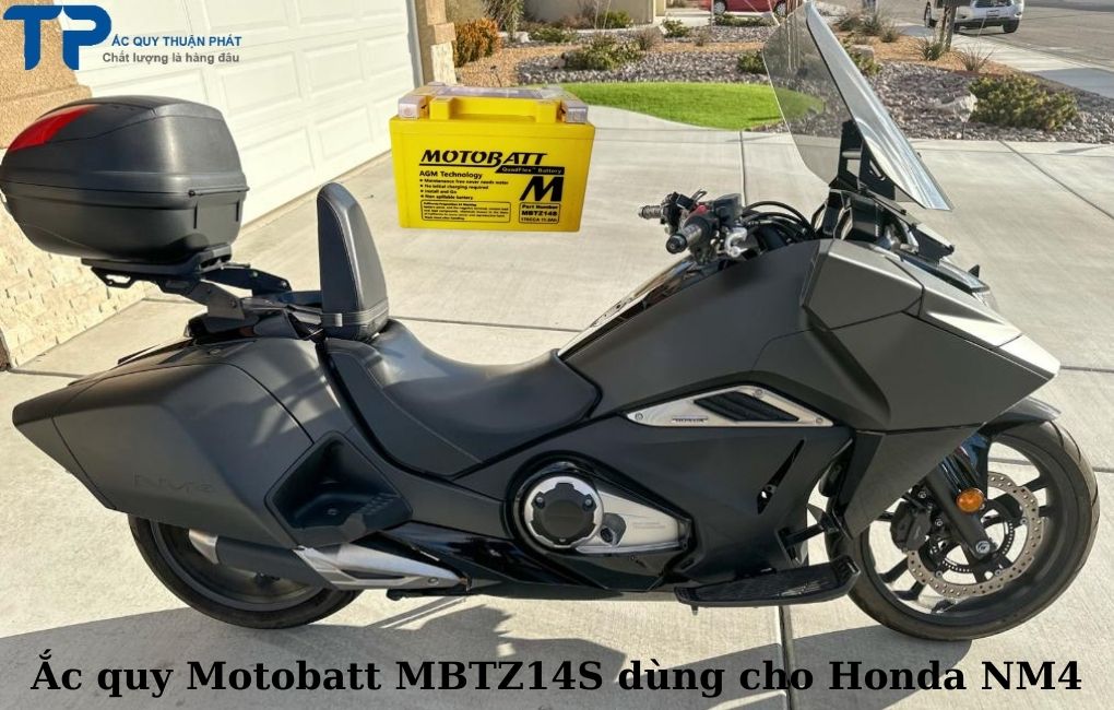 Ắc quy Motobatt MBTZ14S dùng cho Honda NM4