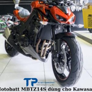 Ắc quy Motobatt MBTZ14S dùng cho Kawasaki Z1000