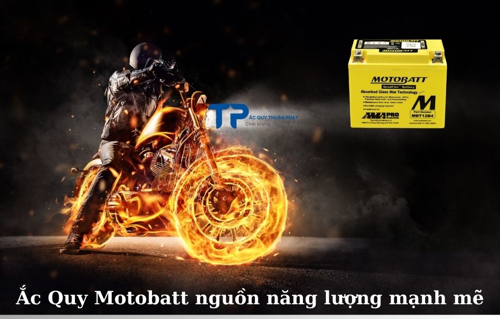 Ắc Quy Motobatt nguồn năng lượng mạnh mẽ