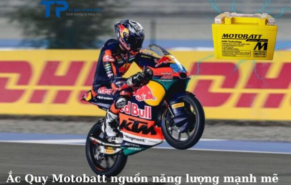 Ắc quy Motobatt nguồn năng lượng mạnh mẽ