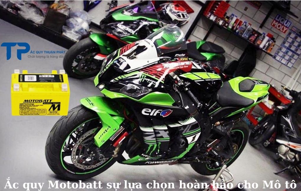 Ắc quy Motobatt sự lựa chọn hoàn hảo cho mô tô