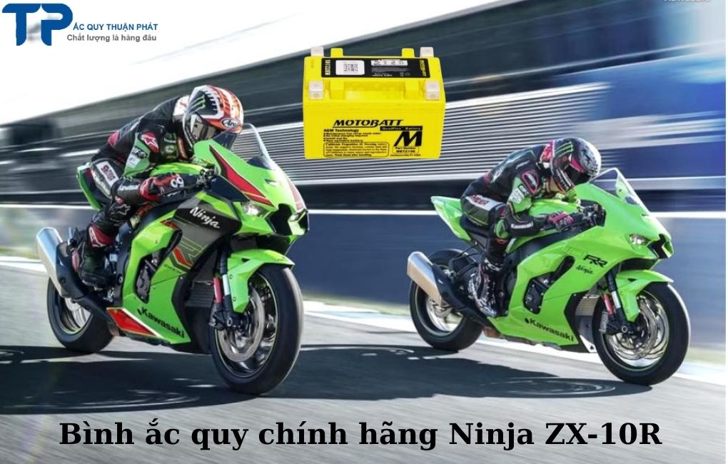 Bình ắc quy chính hãng kawasaki Ninja ZX-10R