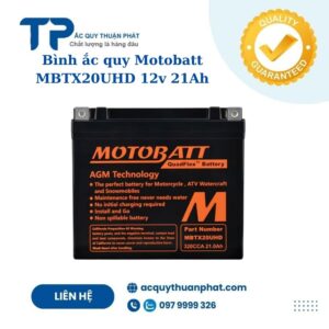 Bình ắc quy Motobatt MBTX29UHD 12V - 21AH