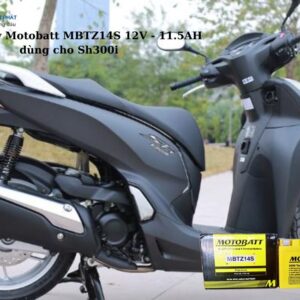 Bình ắc quy Motobatt MBTZ14S dùng cho SH300i