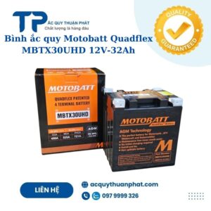 Bình ắc quy Motobatt Quadflex MBTX30UHD 12V - 32AH