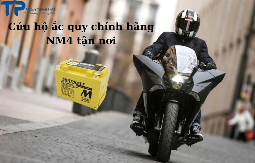 Cứu hộ ắc quy chính hãng NM4 tận nơi