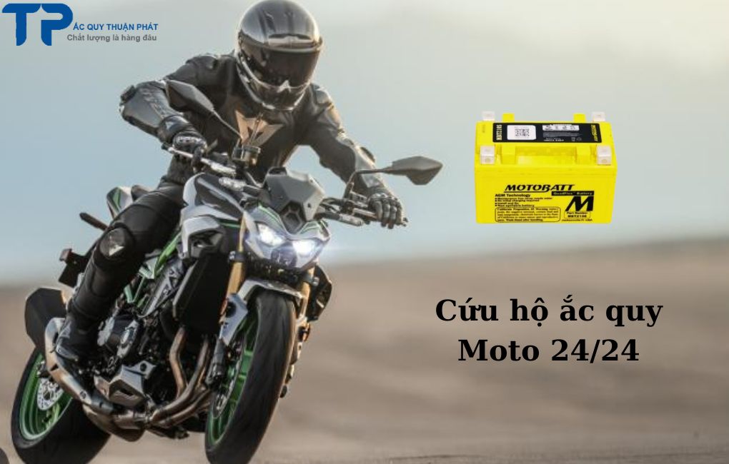 Cứu hộ ắc quy Moto 24/24
