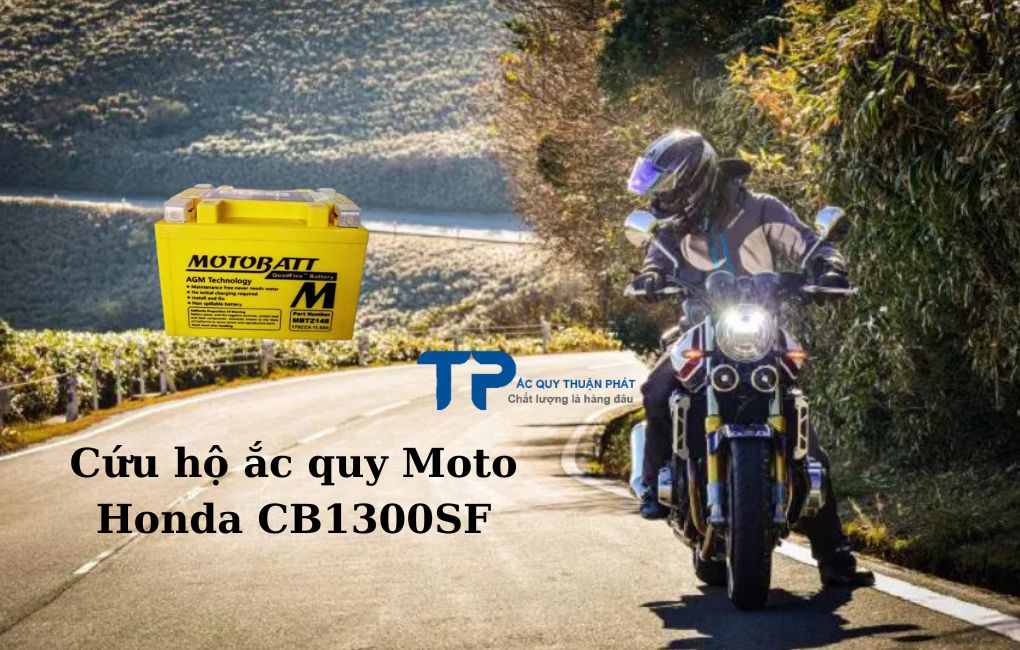Cứu hộ ắc quy Moto Honda CB1300SF