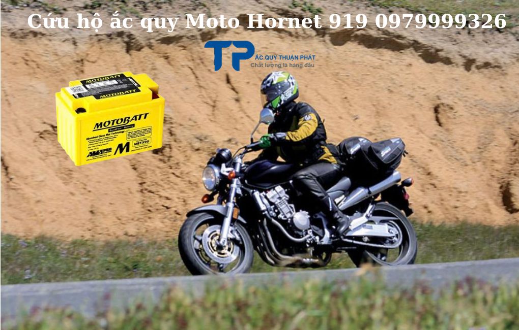 Cứu hộ ắc quy Moto Hornet 919 0979999326