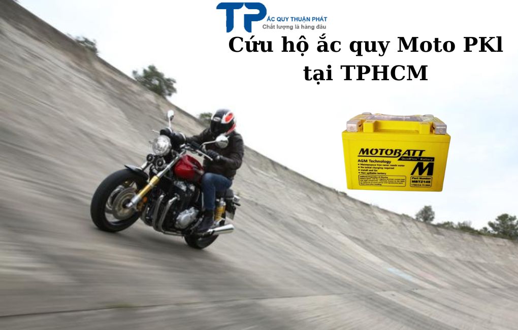 Cứu hộ ắc quy Moto PKL tại TPHCM