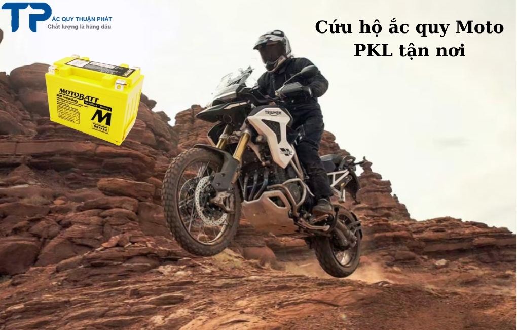 Cứu hộ ắc quy Moto PKL tận nơi