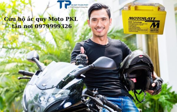 Cứu hộ ắc quy Moto PKL tận nơi