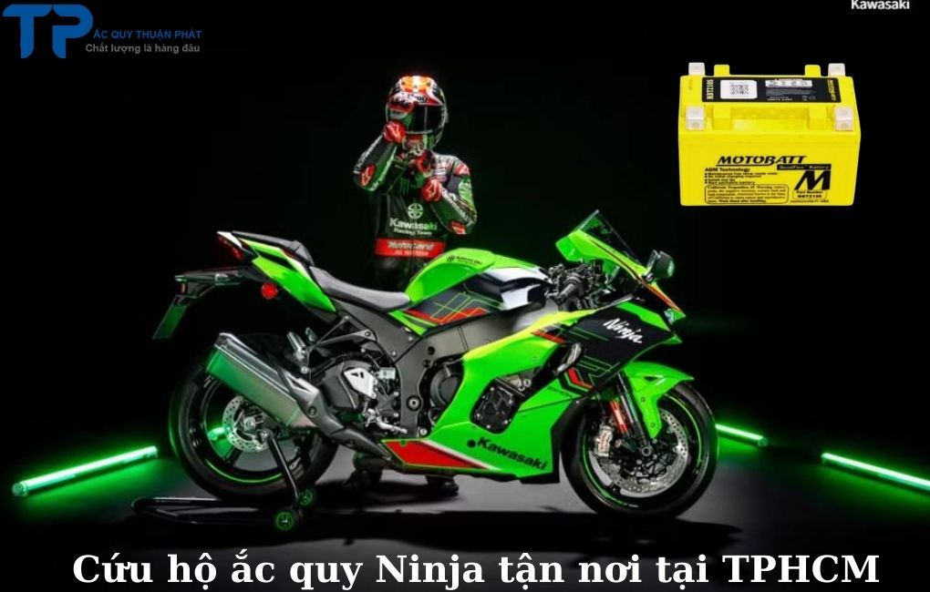 Cứu hộ ắc quy Ninja tận nơi tại TPHCM