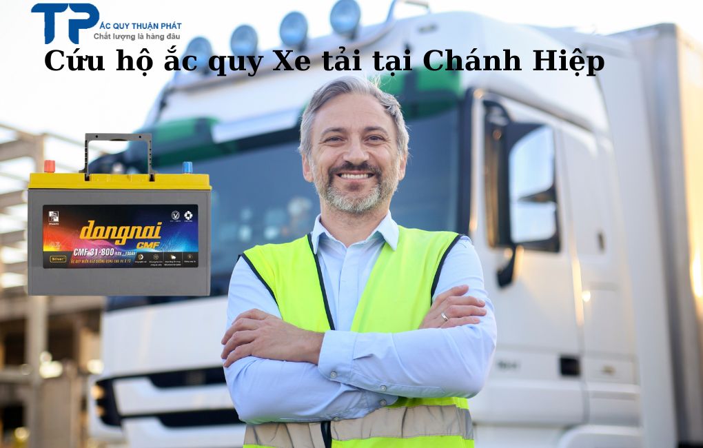 Cứu hộ ắc quy Xe Tải tại Chánh Hiệp