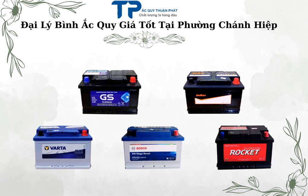 Đại lý ắc quy giá tốt tại Phường Chánh Hiệp