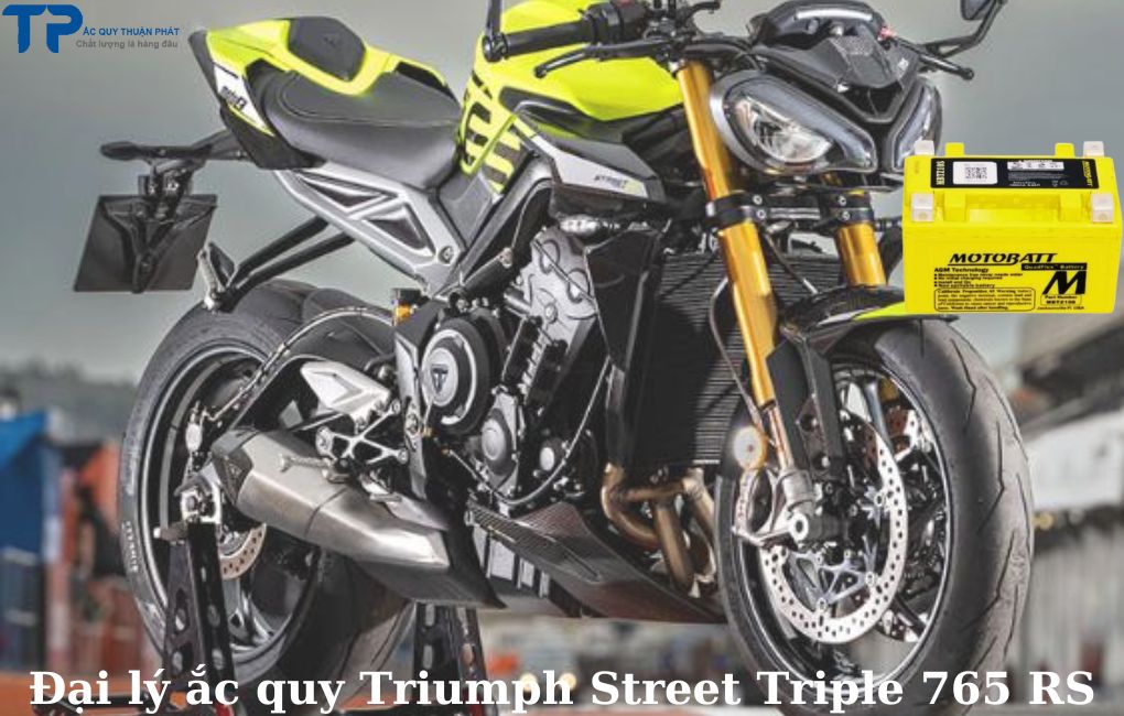 Đại lý ắc quy Triumph Street 765RS