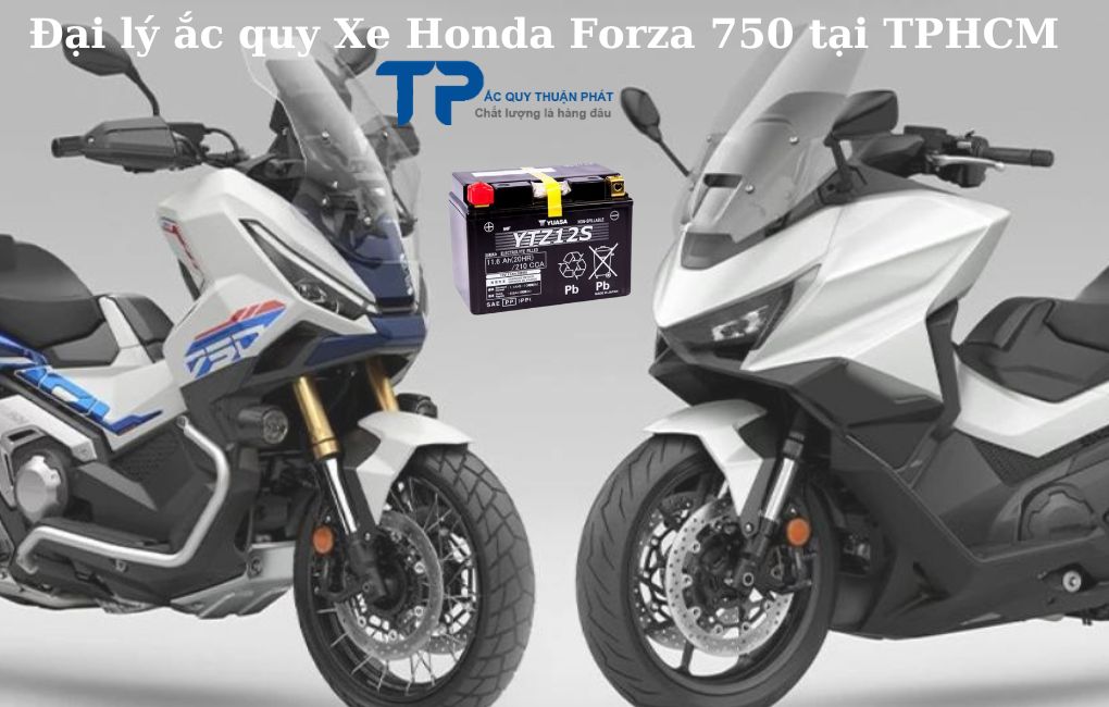 Đại lý ắc quy Xe Honda Forza 750 tại TPHCM