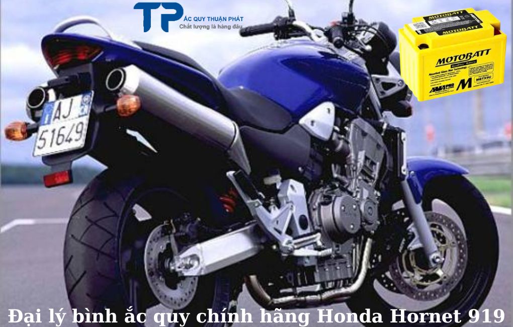 Đại lý bình ắc quy chính hãng Honda Hornet 919