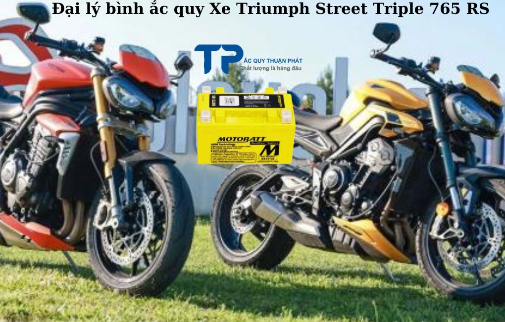 Đại lý bình ắc quy Triumph Street Triple 765RS
