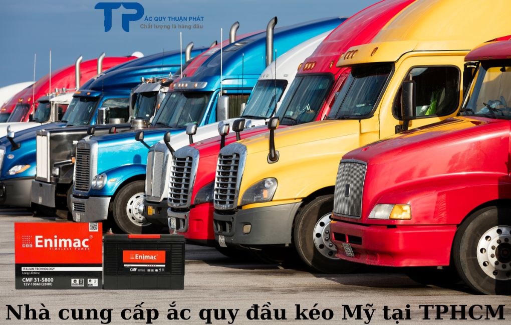 Nhà cung cấp ắc quy Đầu Kéo Mỹ tại TPHCM