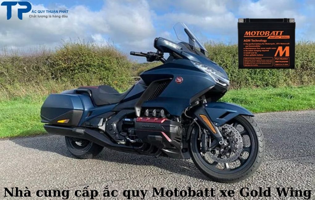 Nhà cung cấp ắc quy Motobatt xe Gold Wing
