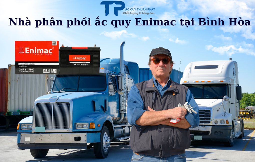 Nhà phân phối ắc quy Enimac tại Bình Hòa