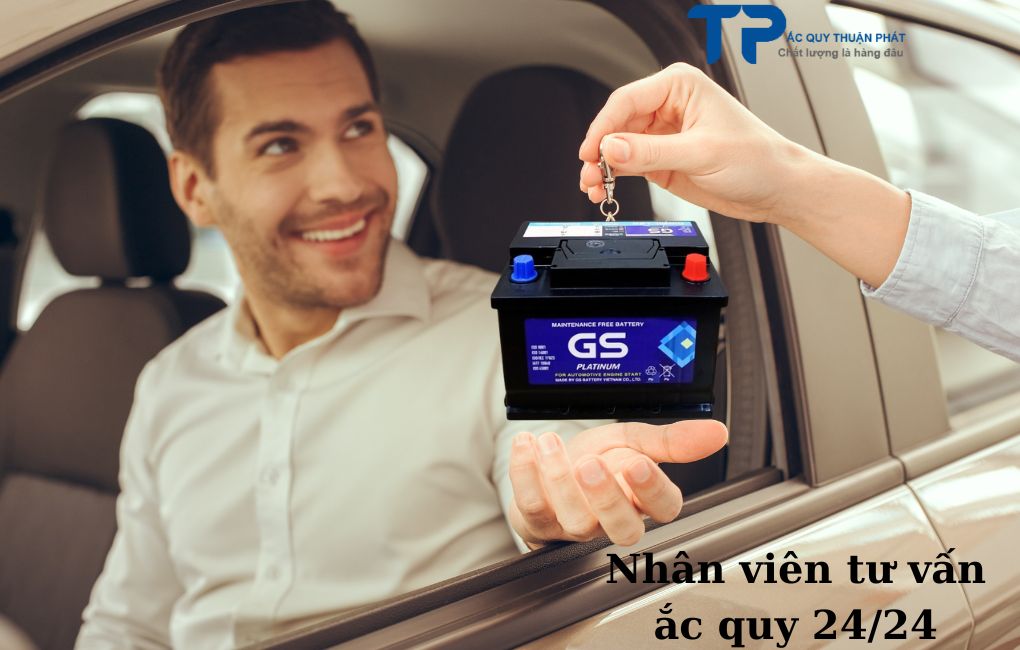 Nhân viên tư vấn ắc quy 24/24