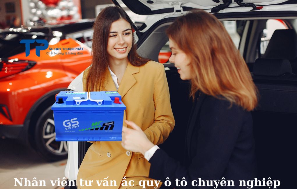 Nhân viên tư vấn ắc quy chuyên nghiệp