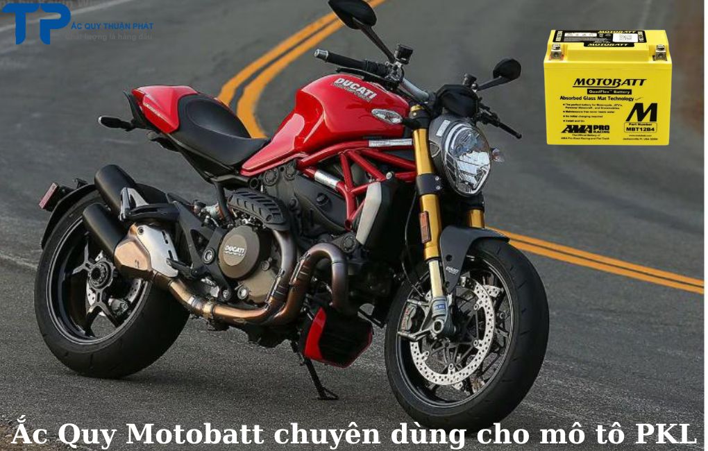 Ắc quy Motobatt chuyên dùng cho Moto PKL