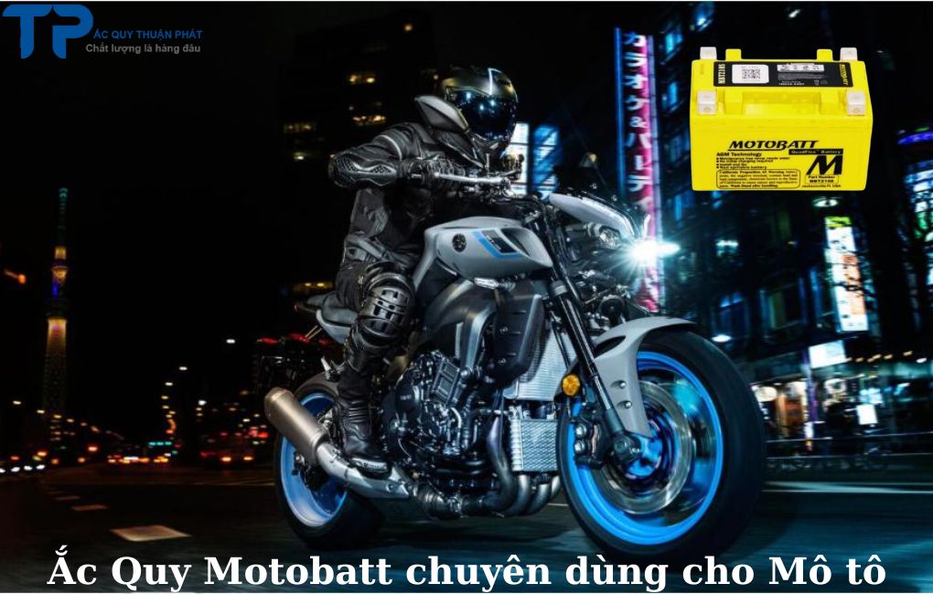 Ắc quy Motobatt chuyên dùng cho mô tô