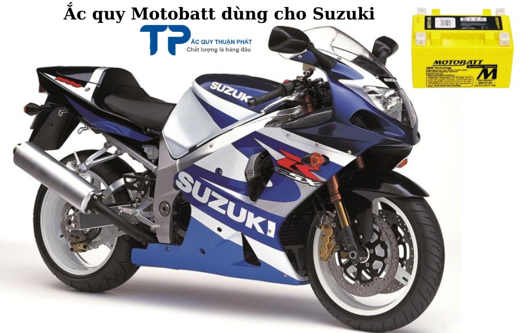 Ắc quy Motobatt dùng cho xe Suzuki