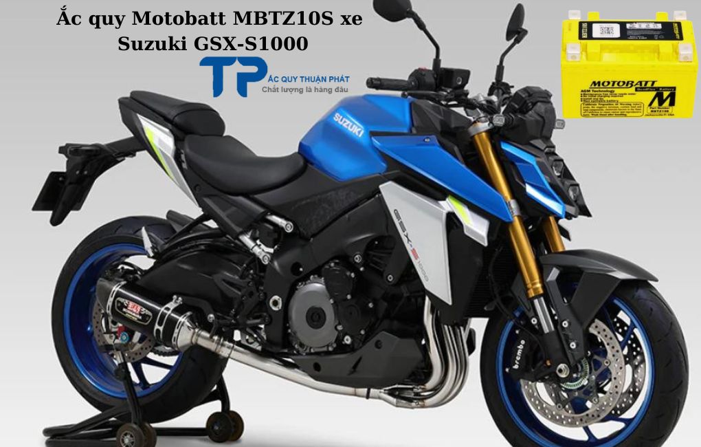 Ắc quy Motobatt MBTZ10S xe Suzuki GSX-S1000