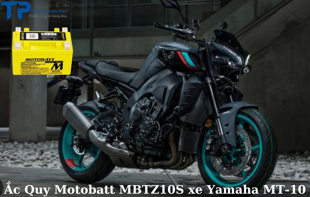 Ắc quy Motobatt MBTZ10S xe Yamaha MT-10