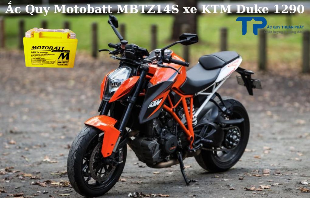 Ắc Quy Motobatt MBTZ14S xe KTM 1290 Super Duke R