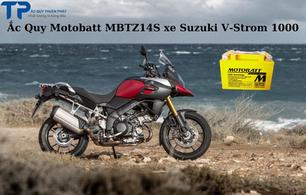 Ắc quy Motobatt MBTZ14S xe Suzuki V-Strom 1000
