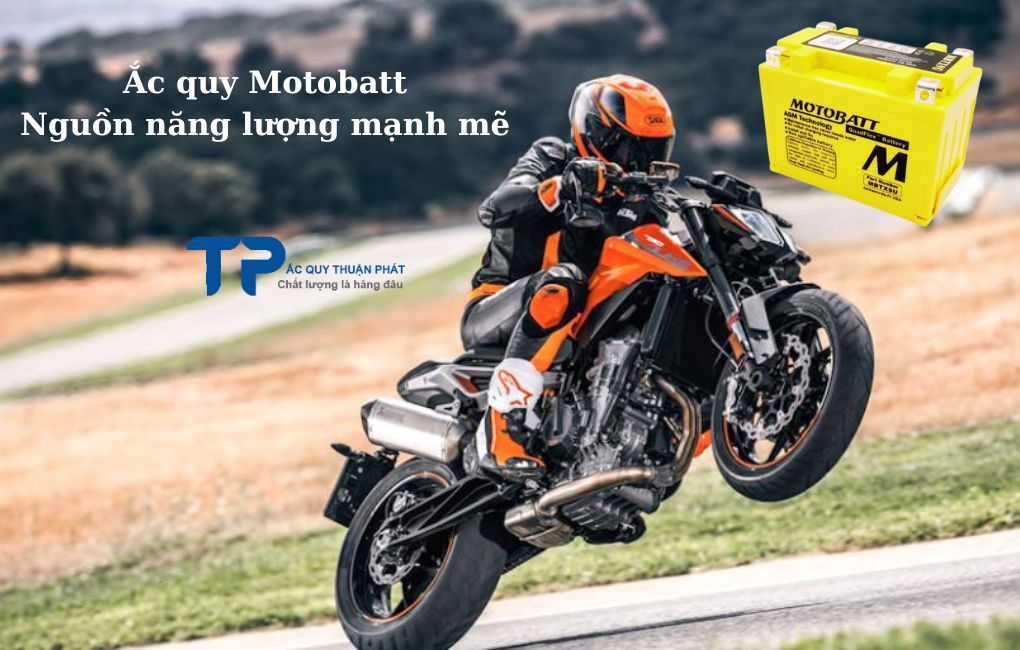 Ắc quy Motobatt nguồn năng lượng mạnh mẽ