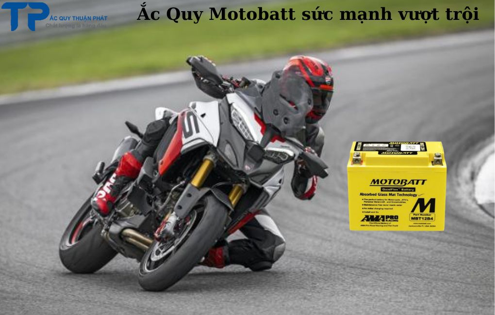 Ắc quy Motobatt sức mạnh vượt trội