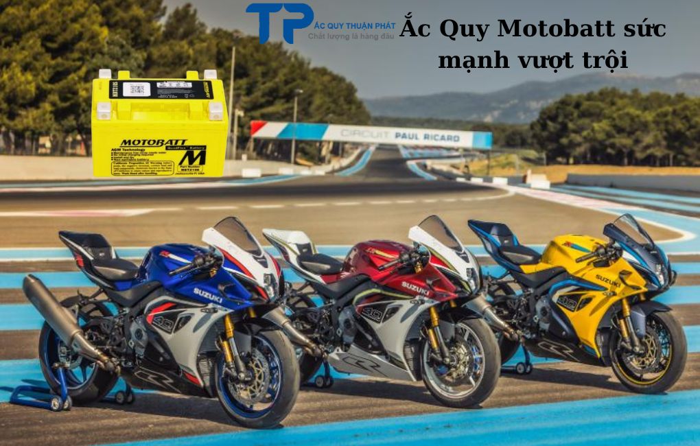 Ắc quy Motobatt sức mạnh vượt trội