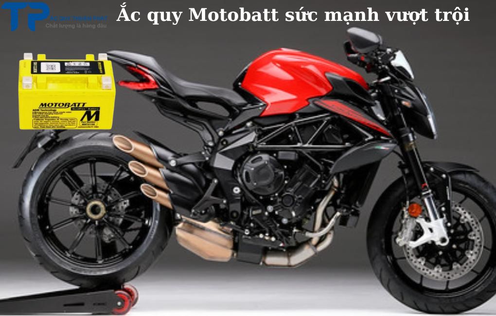 Ắc quy Motobatt sức mạnh vượt trội