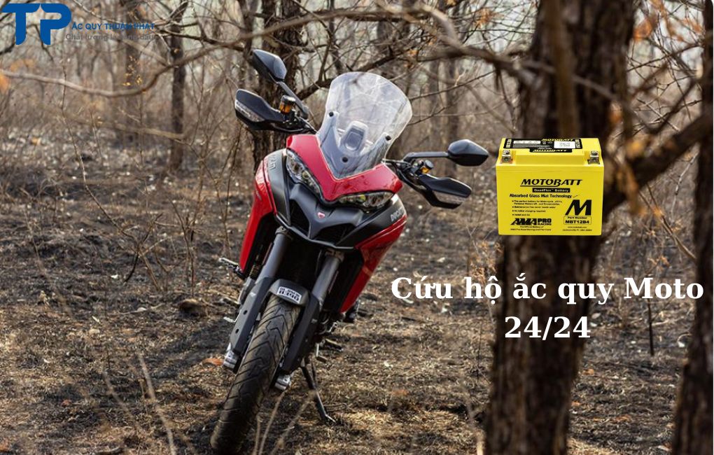 Cứu hộ ắc quy mô tô 24/24