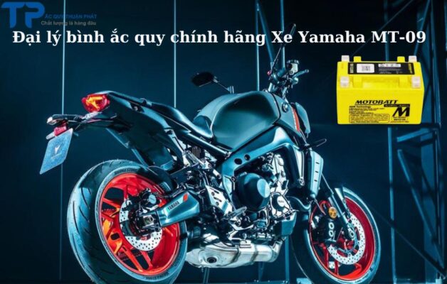 Đại lý bình ắc quy chính hãng xe Yamaha MT-09