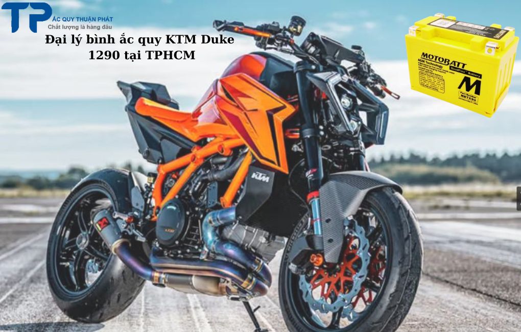 Đại lý bình ắc quy KTM 1290 Super Duke R
