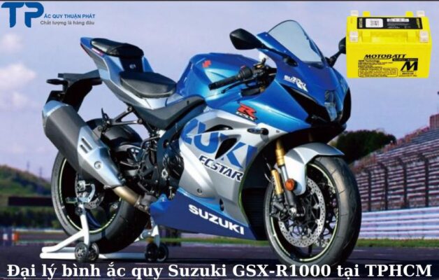 Đại lý bình ắc quy Suzuki GSX-R1000 tại TPHCM