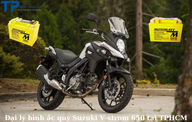 Đại lý bình ắc quy Suzuki V-Strom 650 tại TPHCM
