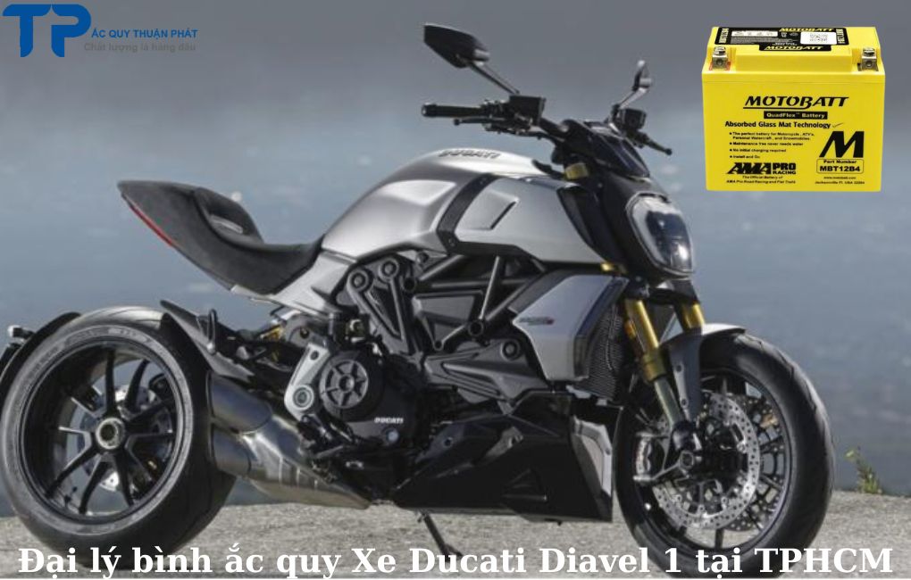 Đại lý bình ắc quy Xe Ducati Diavel 1260 tại TPHCM